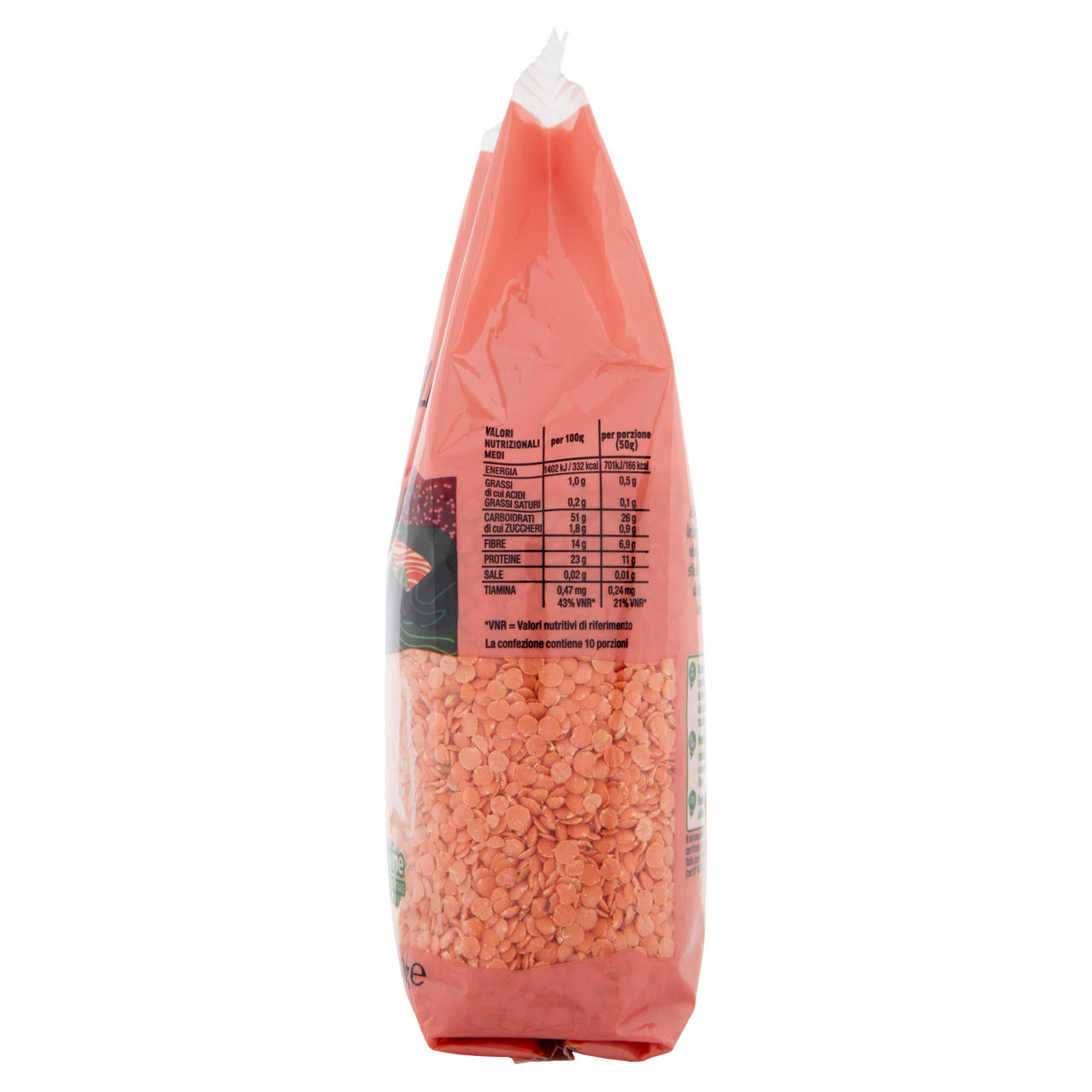 Lenticchie rosse decorticate 500 gr - Immagine 81