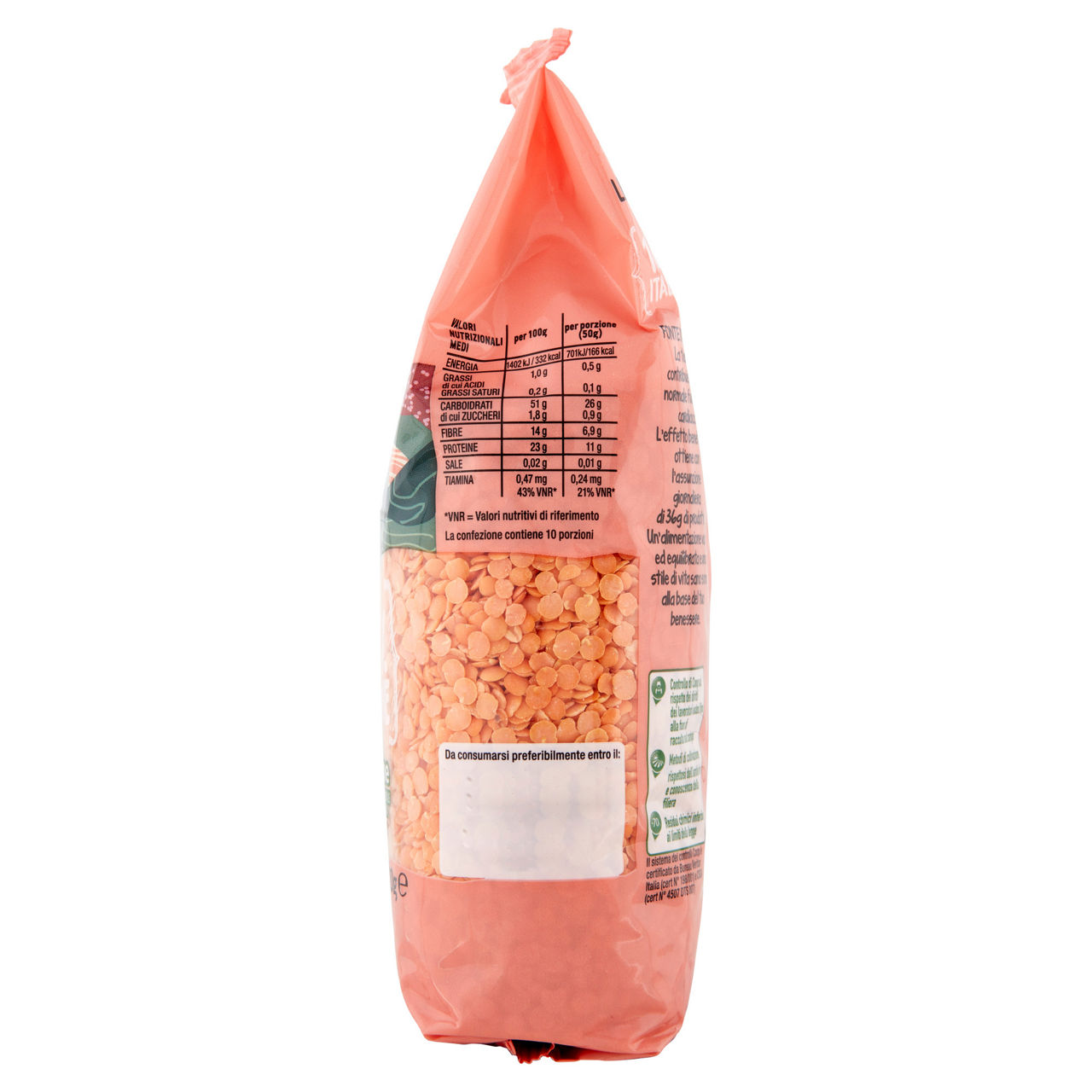 Lenticchie rosse decorticate 500 gr - Immagine 31