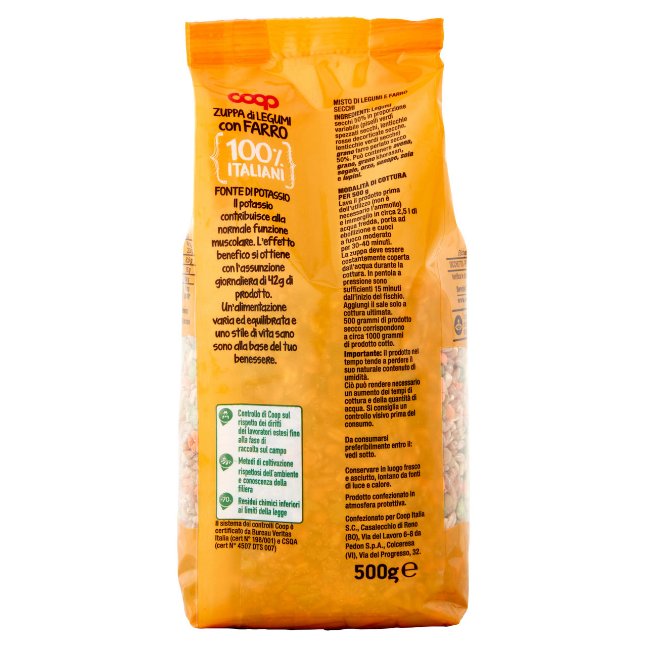 Zuppa di legumi con farro 500 gr - Immagine 91