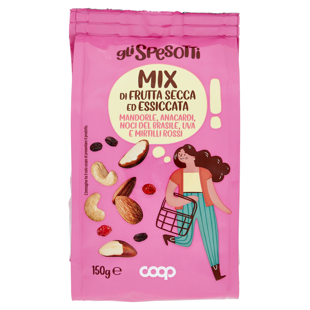 Mix frutta secca con noci del Brasile 150 gr - Immagine 11