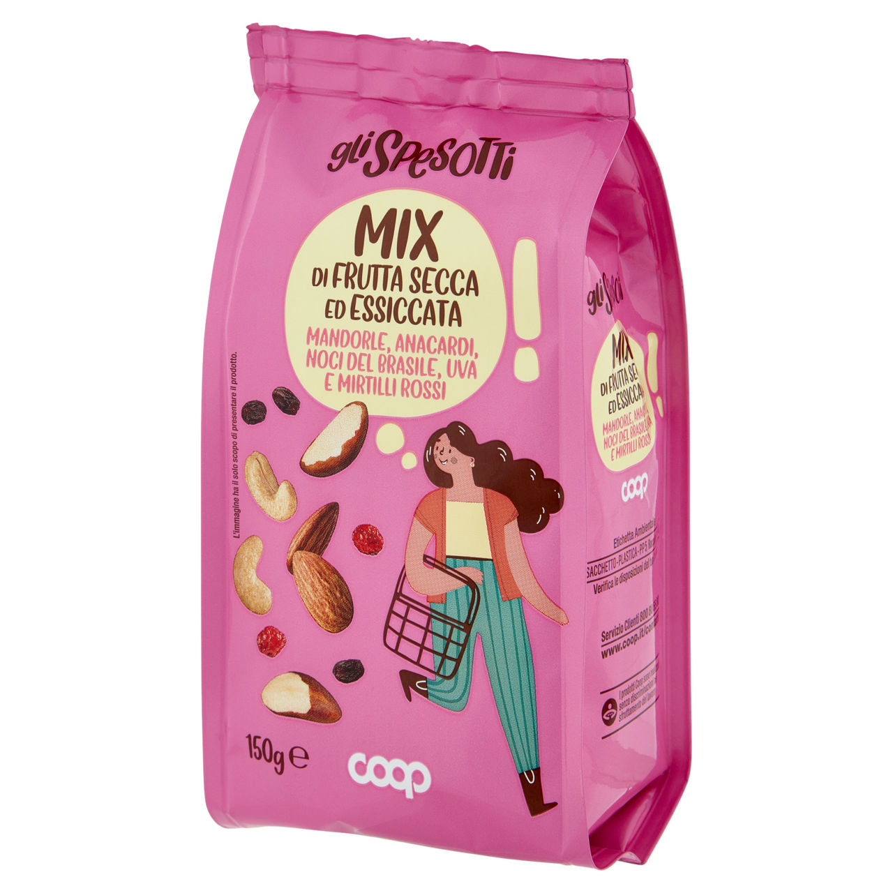 Mix frutta secca con noci del Brasile 150 gr - Immagine 61