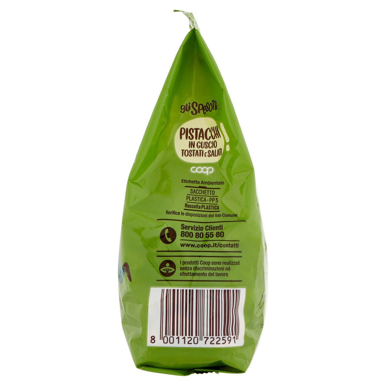 Pistacchi in guscio tostati e salati 350 gr - Immagine 81