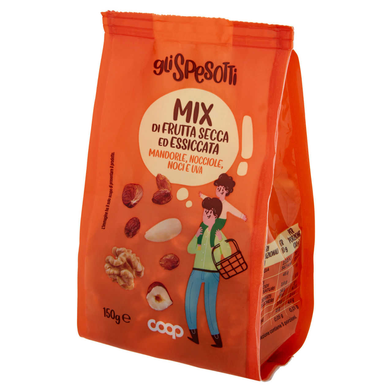 Mix frutta secca e uvetta sultanina 150 gr - Immagine 61