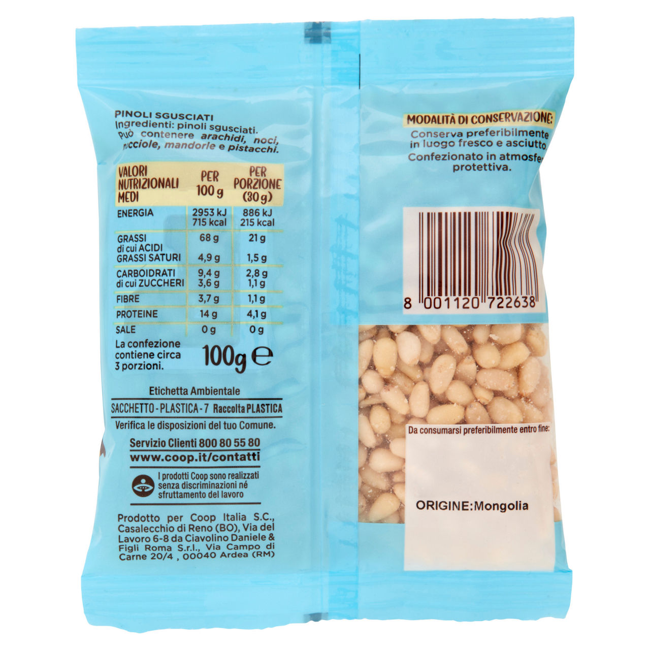 Pinoli sgusciati 100 gr - Immagine 81