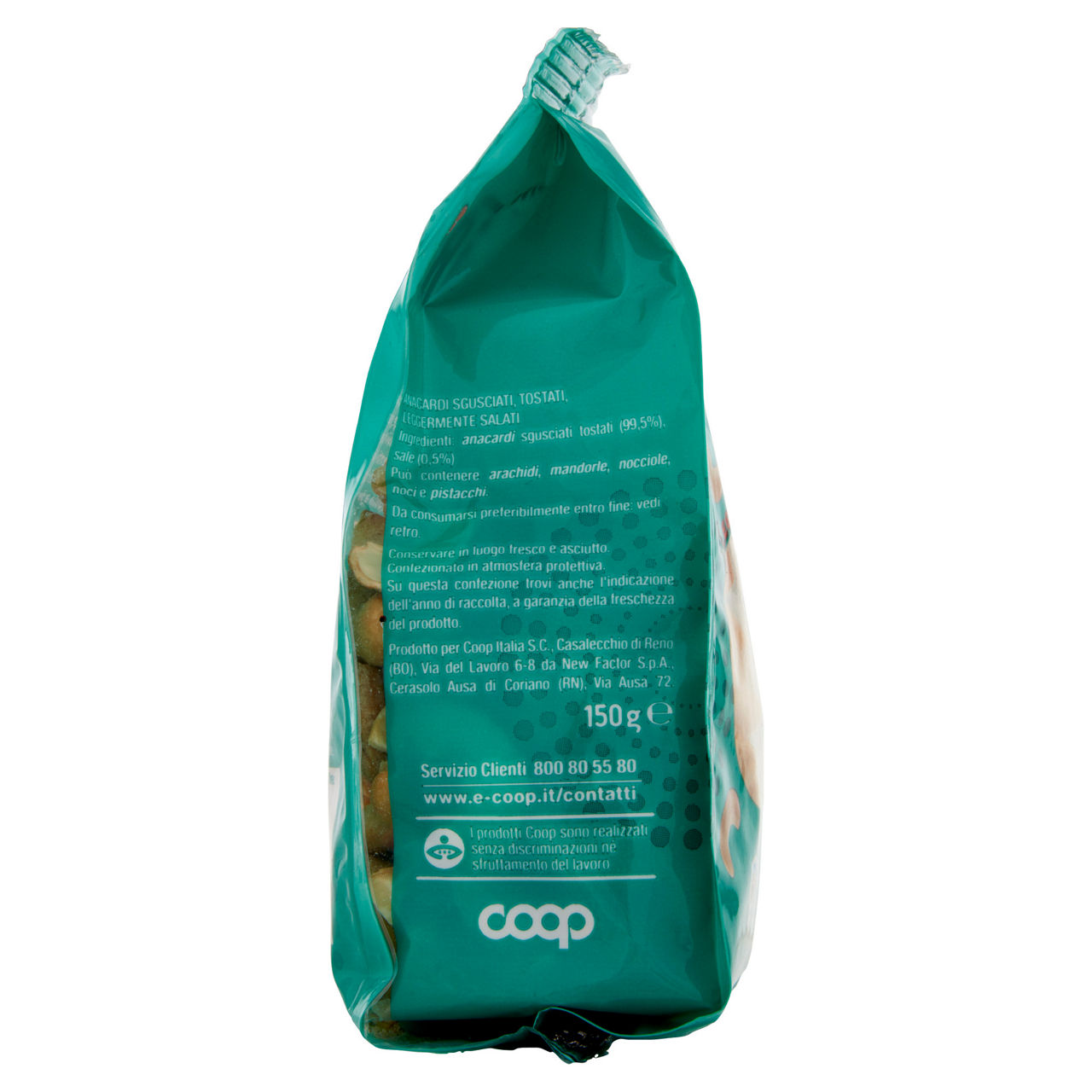 Anacardi sgusciati e tostati 150 gr - Immagine 41