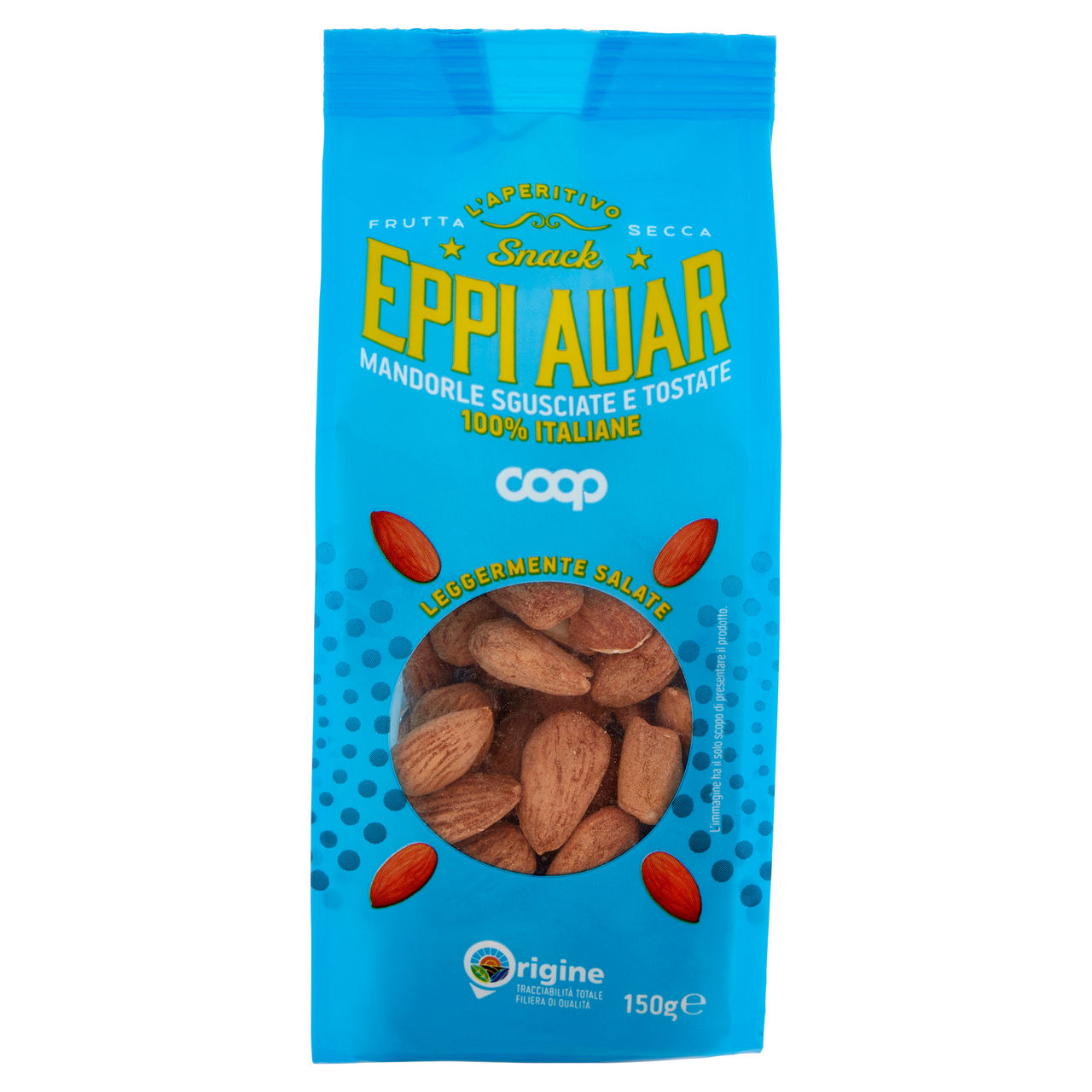 Mandorle sgusciate e tostate 150 gr - Immagine 01