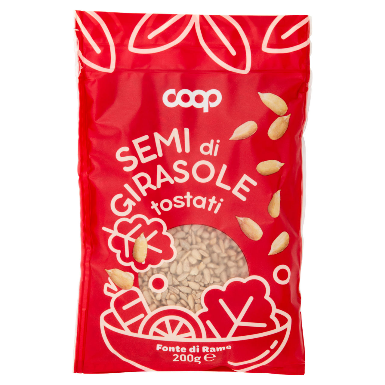 Semi di girasole tostati 200 gr