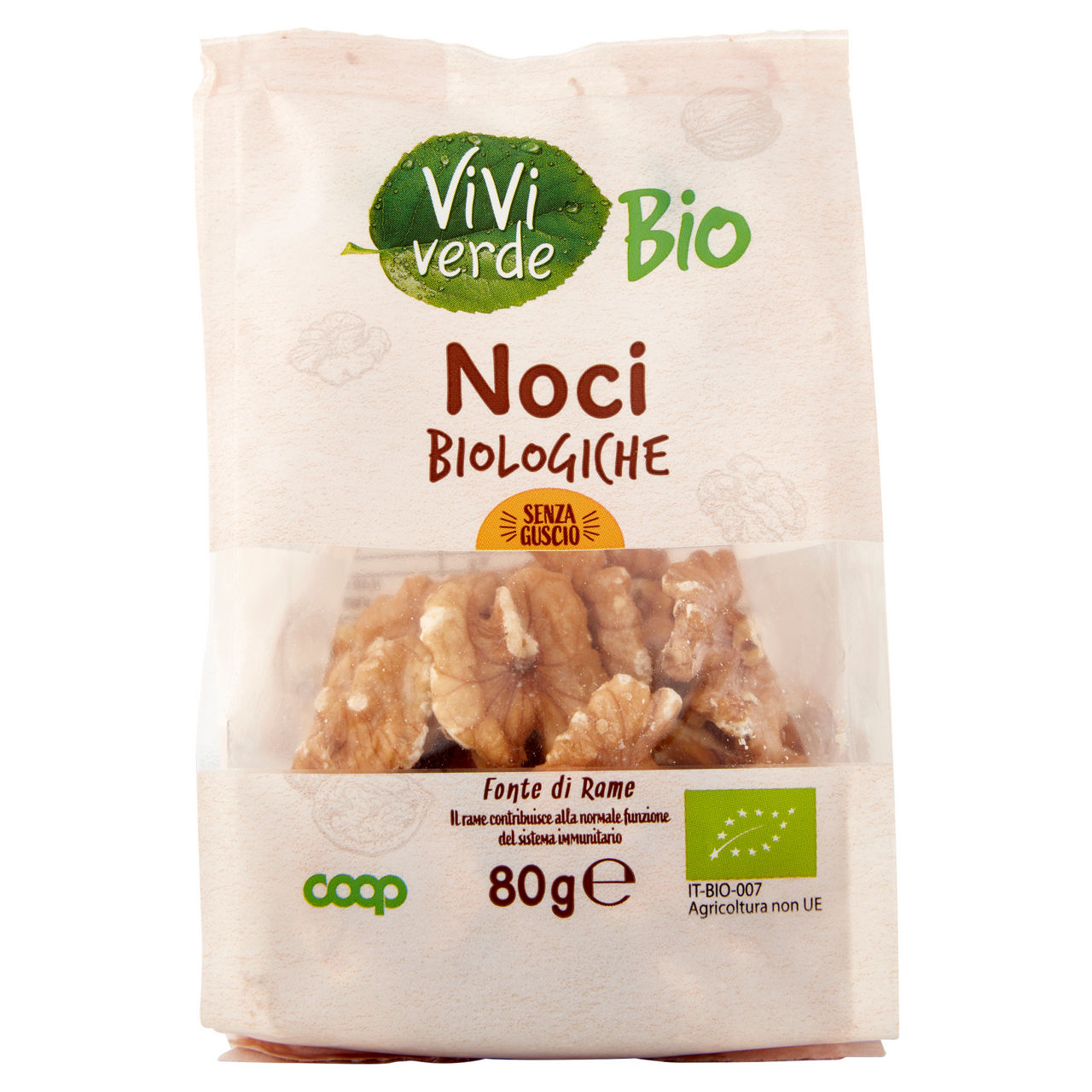 Noci sgusciate bio 80 gr - Immagine 01