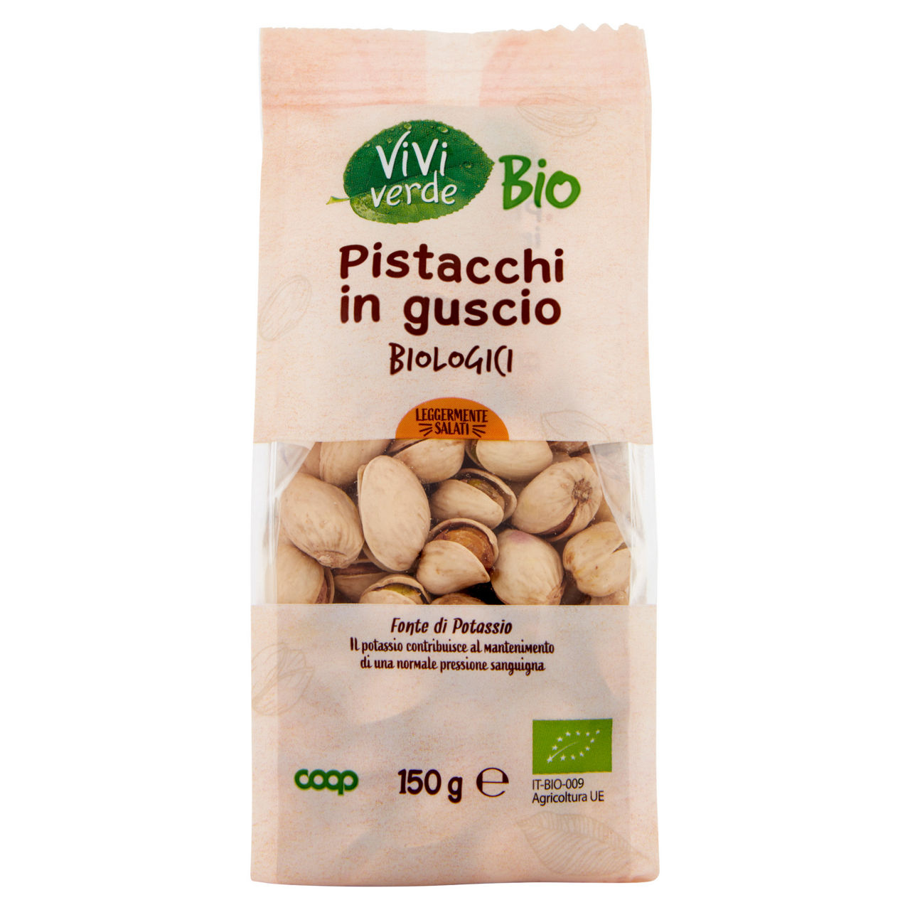 Pistacchi in guscio bio leggermente salati 150 gr - Immagine 01
