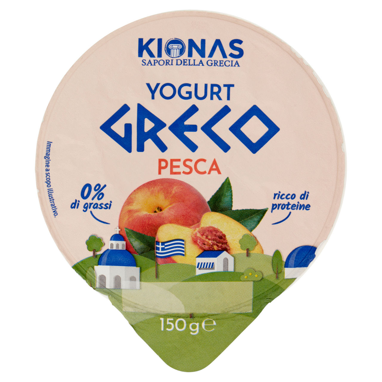 Yogurt Greco alla pesca 150 gr  - Immagine 01