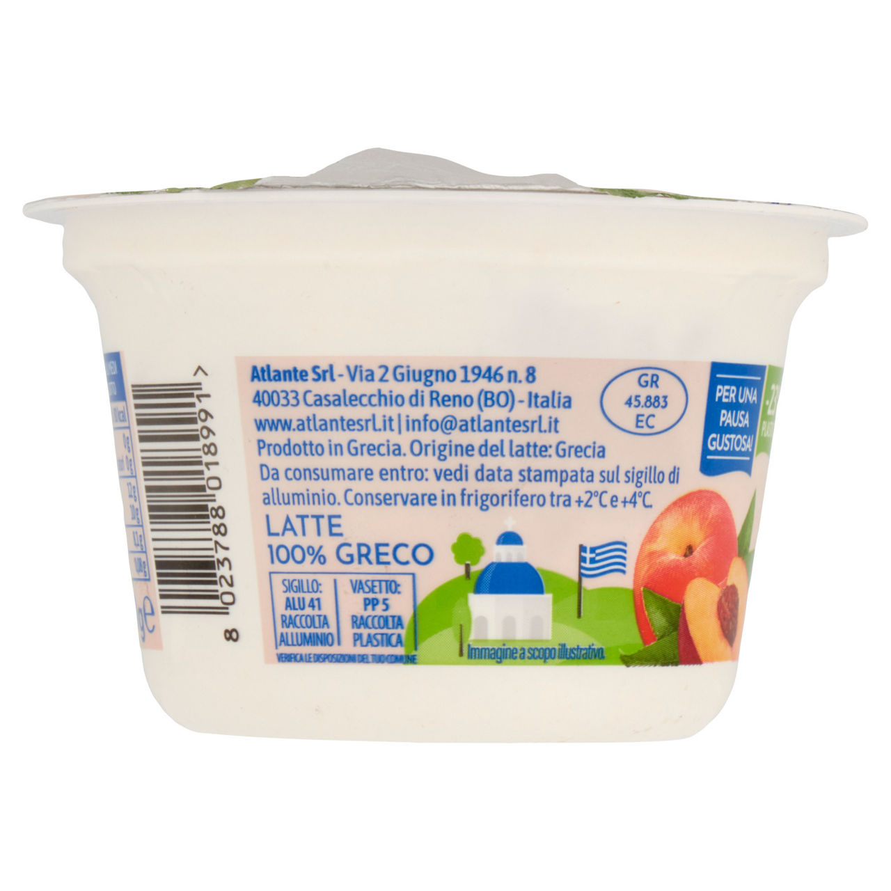 Yogurt Greco alla pesca 150 gr  - Immagine 11