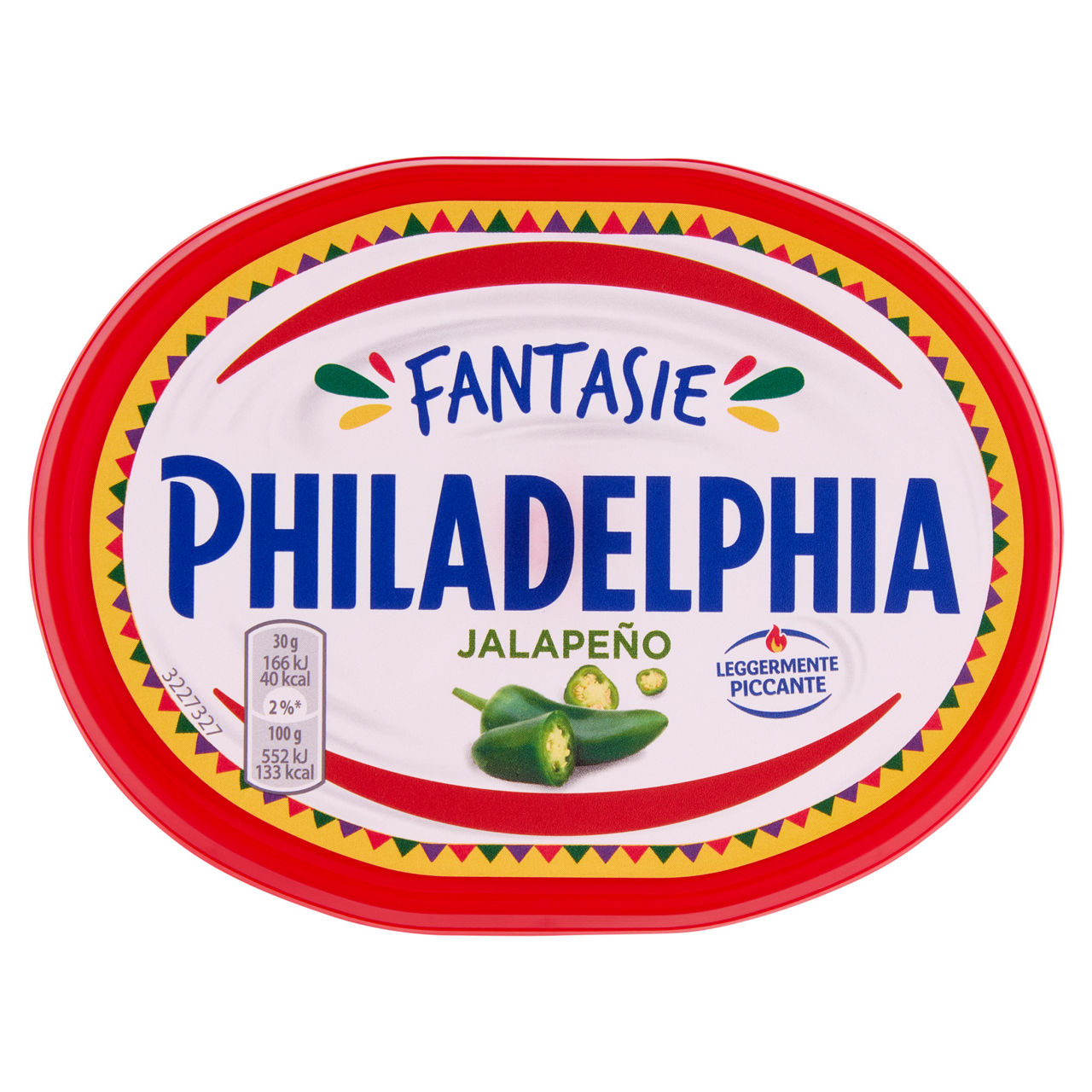 Formaggio fresco spalmabile con peperoncini Jalapeño 150 gr - Immagine 01