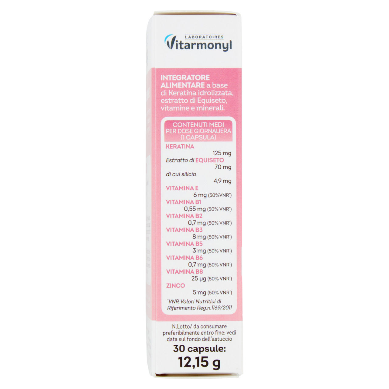 OPTIMA BEAUTY CAPELLI & UNGHIE KERATINA VITARMONYL  G 12,10 - Immagine 31