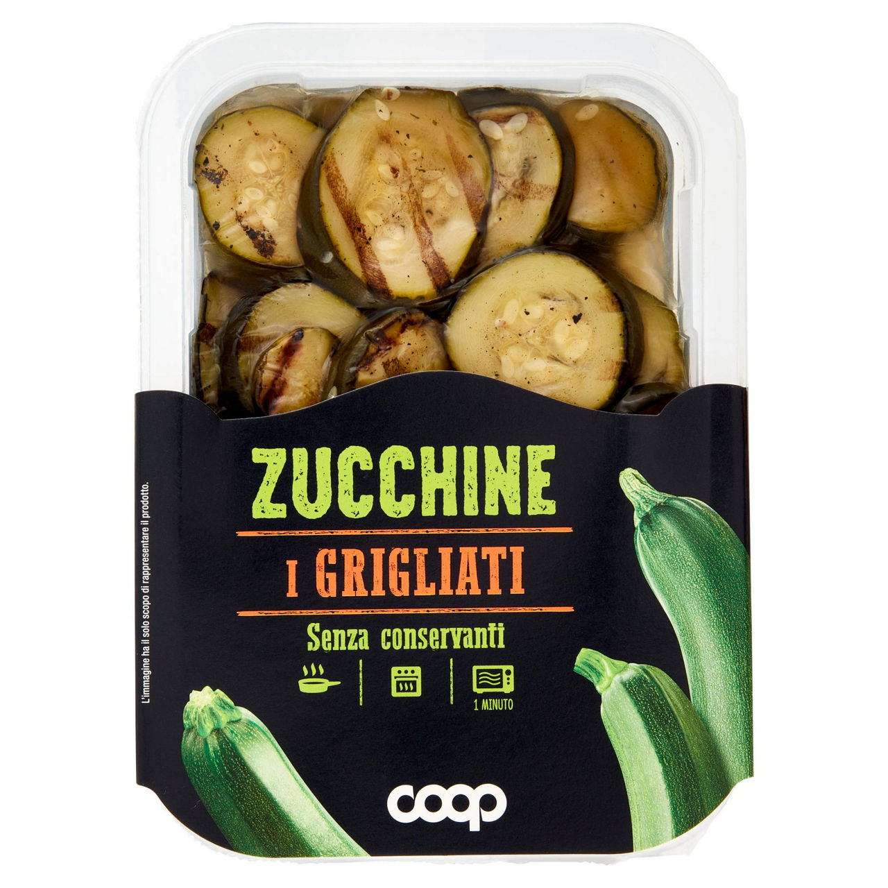 Zucchine grigliate 250 gr - Immagine 01