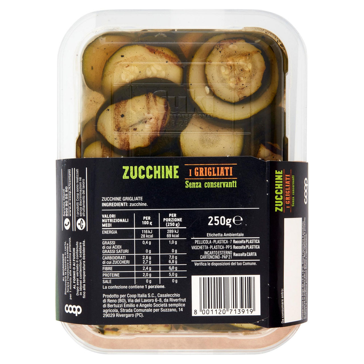 Zucchine grigliate 250 gr - Immagine 11