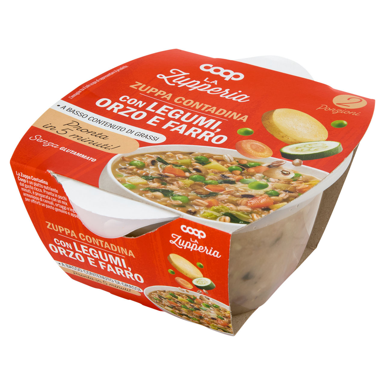 Zuppa contadina con legumi e cereali 620 gr - Immagine 21
