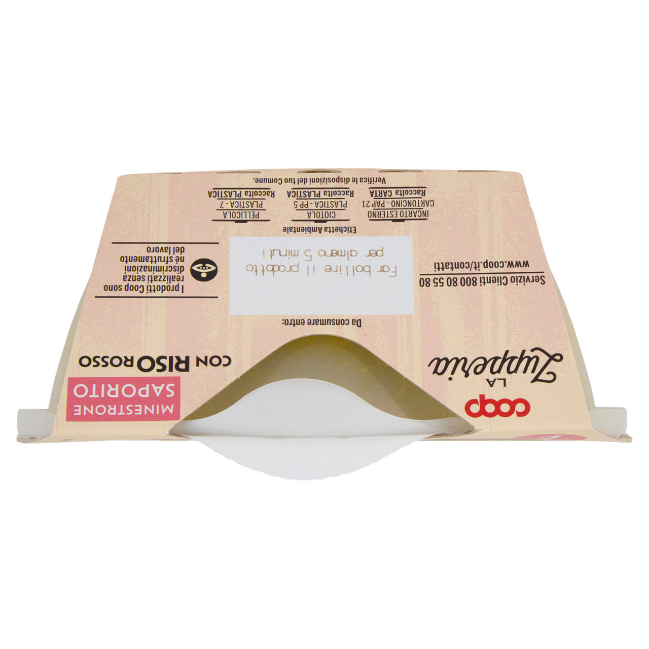 Minestrone saporito con riso rosso 350 gr - Immagine 21