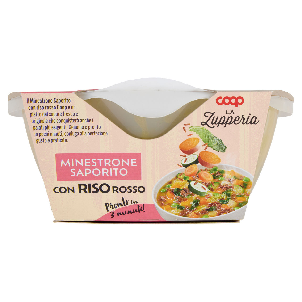 Minestrone saporito con riso rosso 350 gr - Immagine 41