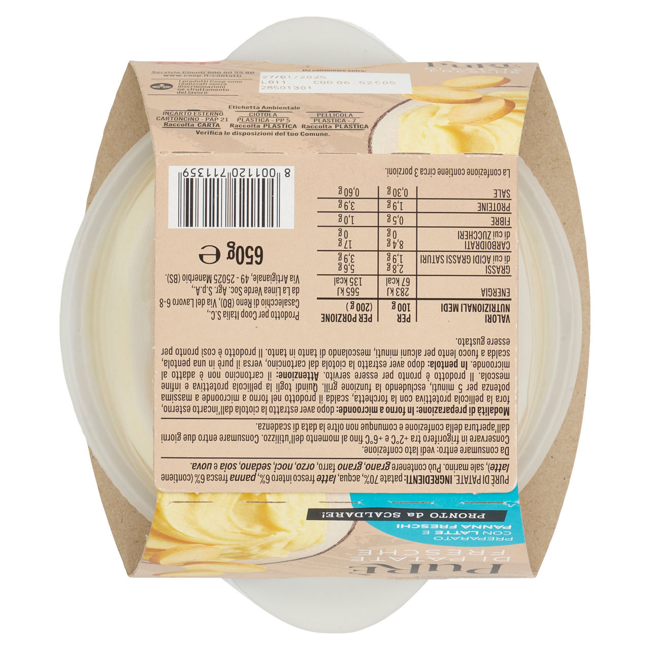 Purè di patate gusto cremoso 650 gr - Immagine 11