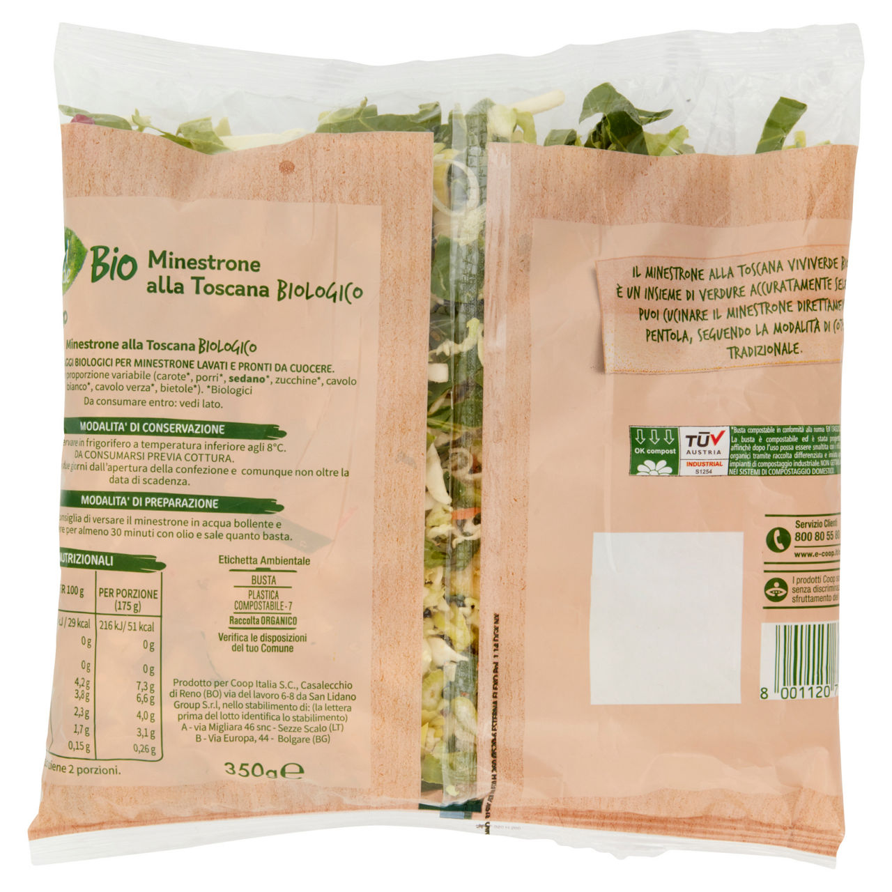 Minestrone alla Toscana bio 350 gr - Immagine 21