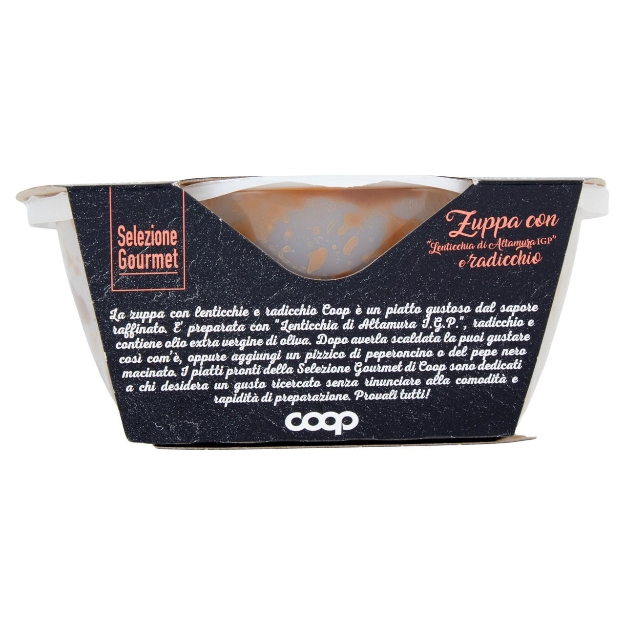 Zuppa con Lenticchie di Altamura IGP e radicchio 300 gr - Immagine 61