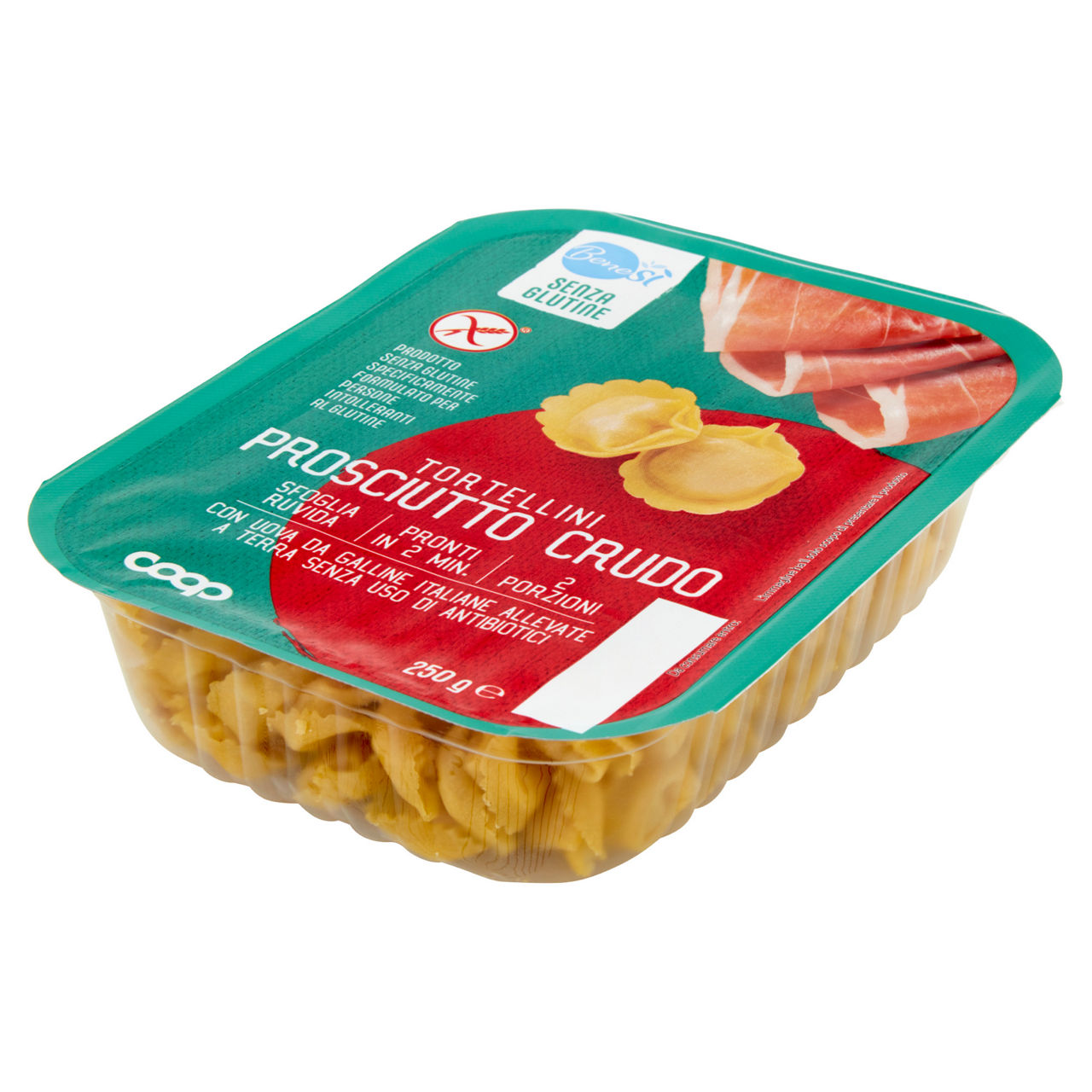 Tortellini freschi con prosciutto crudo senza glutine 250 gr - Immagine 41