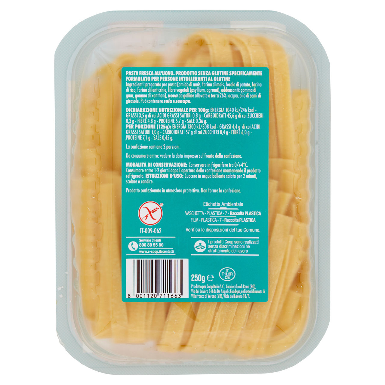 Tagliatelle rustiche all'uovo 250 gr - Immagine 51