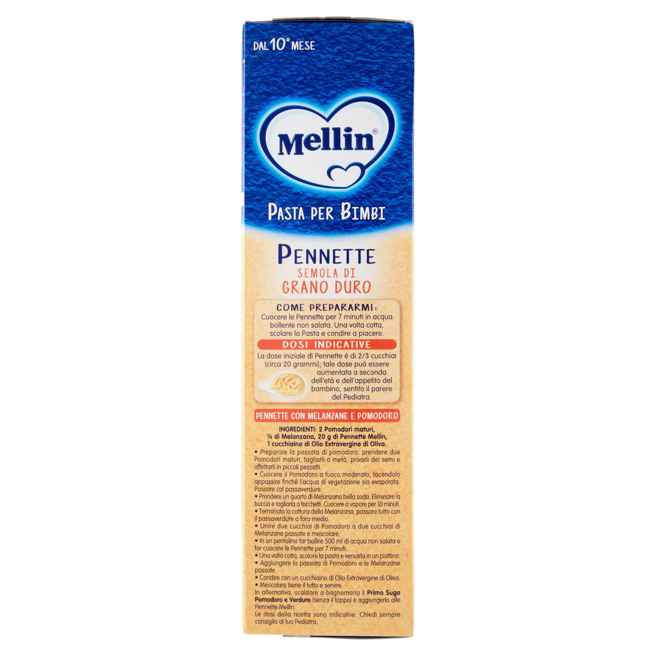 Pasta per bimbi pennette di semola di grano duro 280 gr - Immagine 41