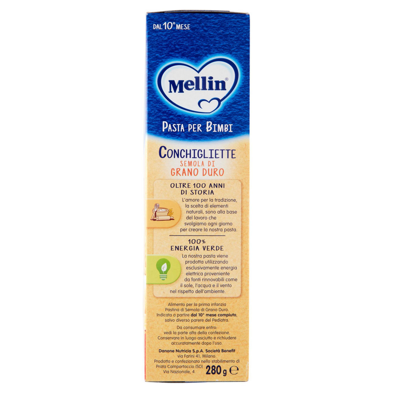 Pasta per bimbi conchigliette di semola di grano duro 280 gr - Immagine 31