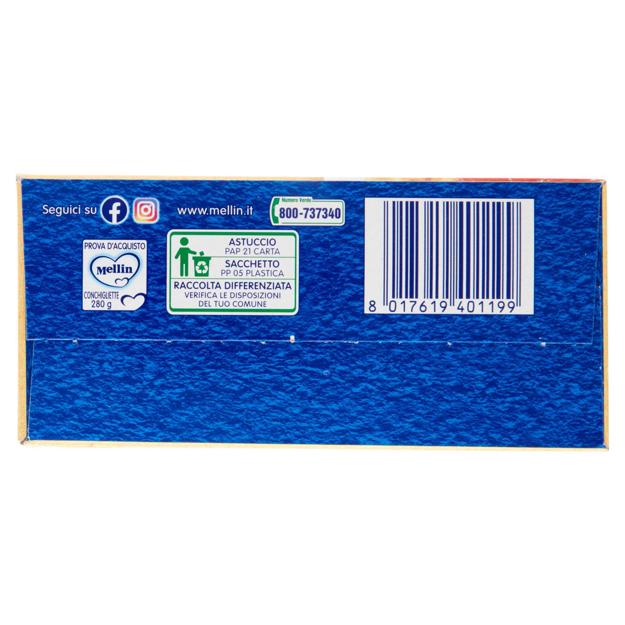 Pasta per bimbi conchigliette di semola di grano duro 280 gr - Immagine 41