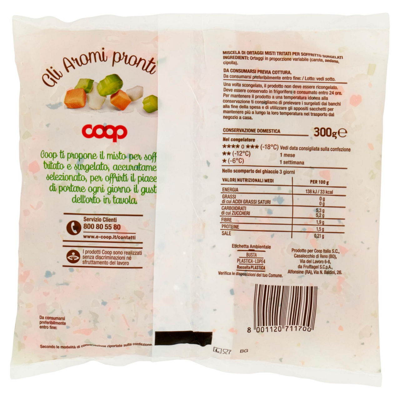 Misto per soffritto tritato e surgelato 300 gr - Immagine 31