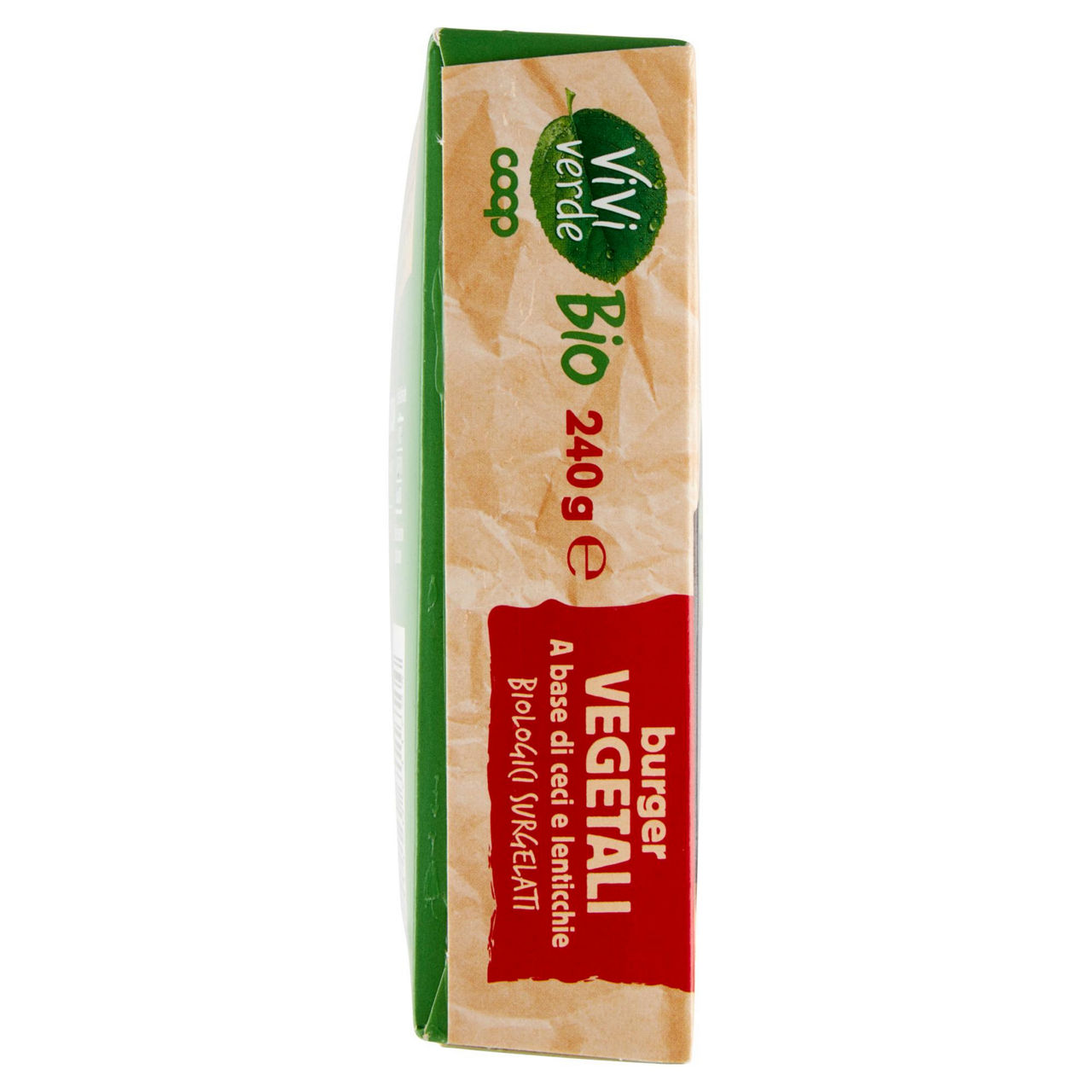 Burger vegetali di ceci e lenticchie bio surgelati 240 gr - Immagine 51