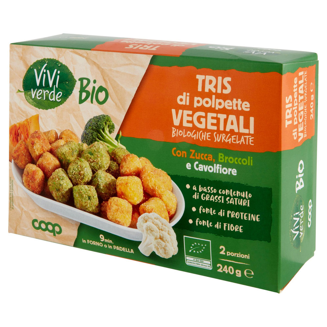 Tris di polpettine vegetali bio surgelate 240 gr - Immagine 21