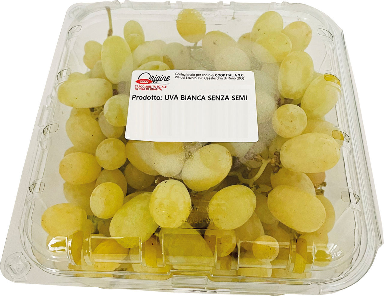 Uva bianca senza semi 400 gr - Immagine 01