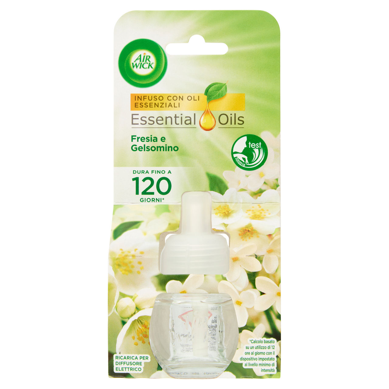 Ricarica per diffusore elettrico per ambiente fresia e gelsomino 19 ml - Immagine 01