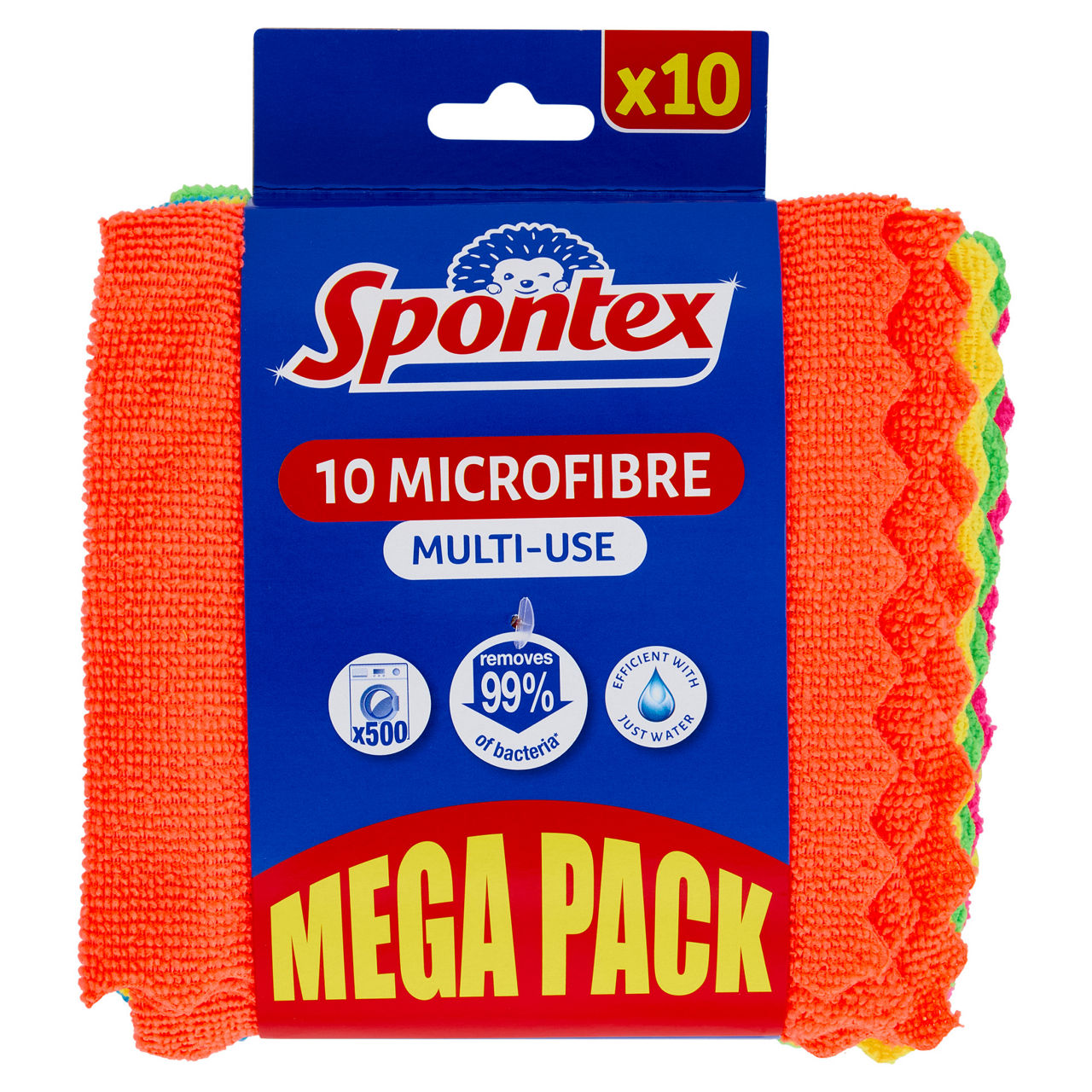 Panni in microfibra multiuso 10 pz