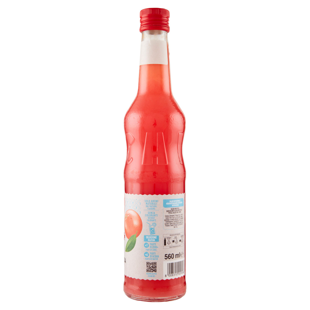 Sciroppo pompelmo rosa zero zuccheri 560 ml - Immagine 21