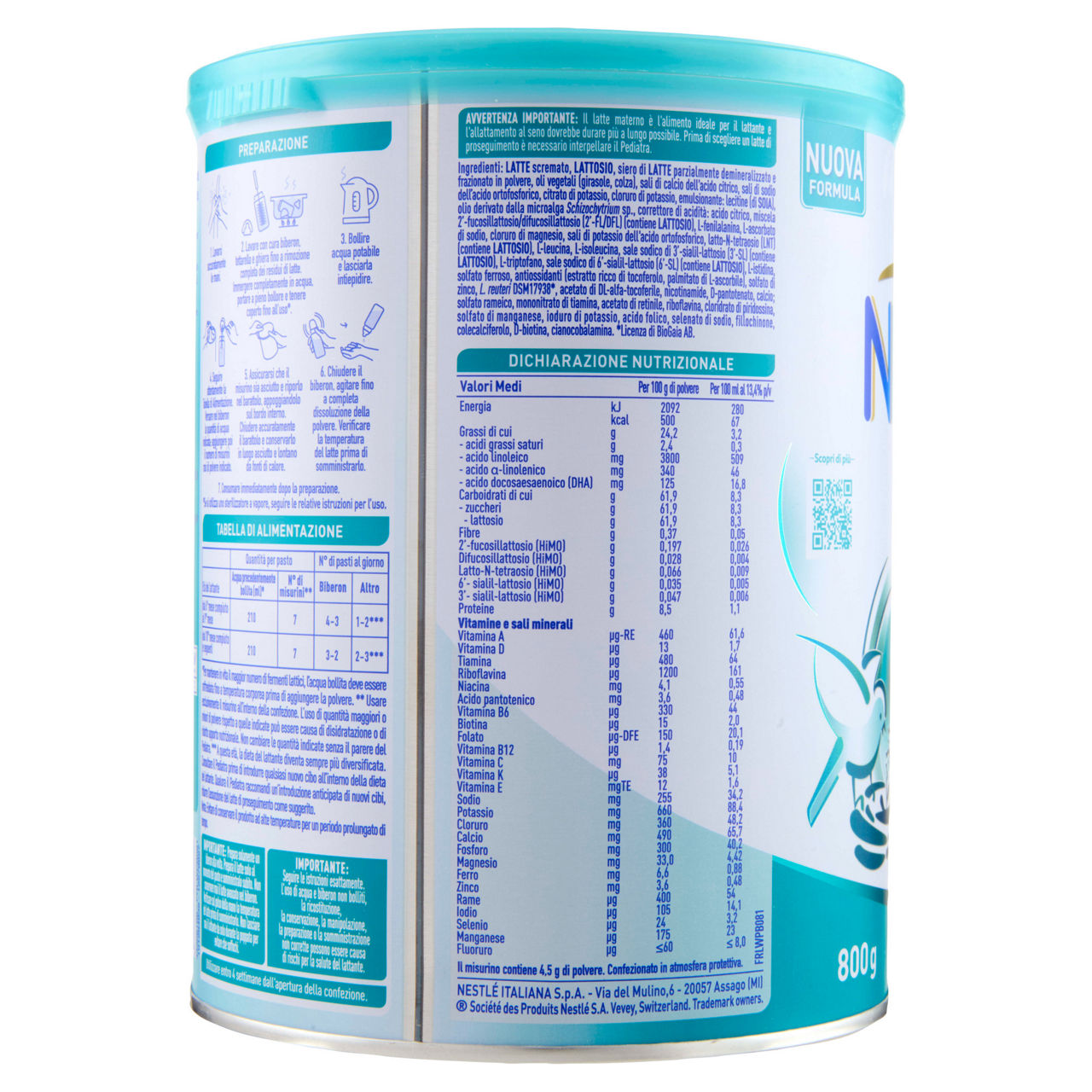 Latte di proseguimento 2 in polvere 800 gr - Immagine 21