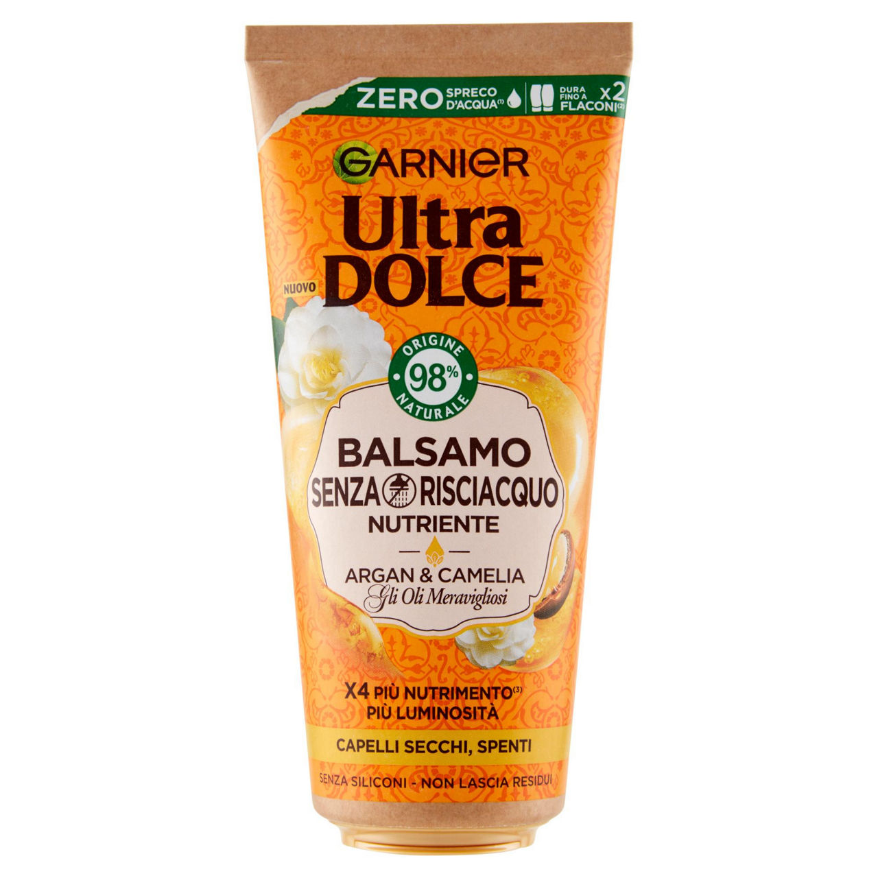BALSAMO ULTRA DOLCE GARNIER SENZA RISCIACQUO ARGAN & CAMELIA ML 200 - Immagine 01