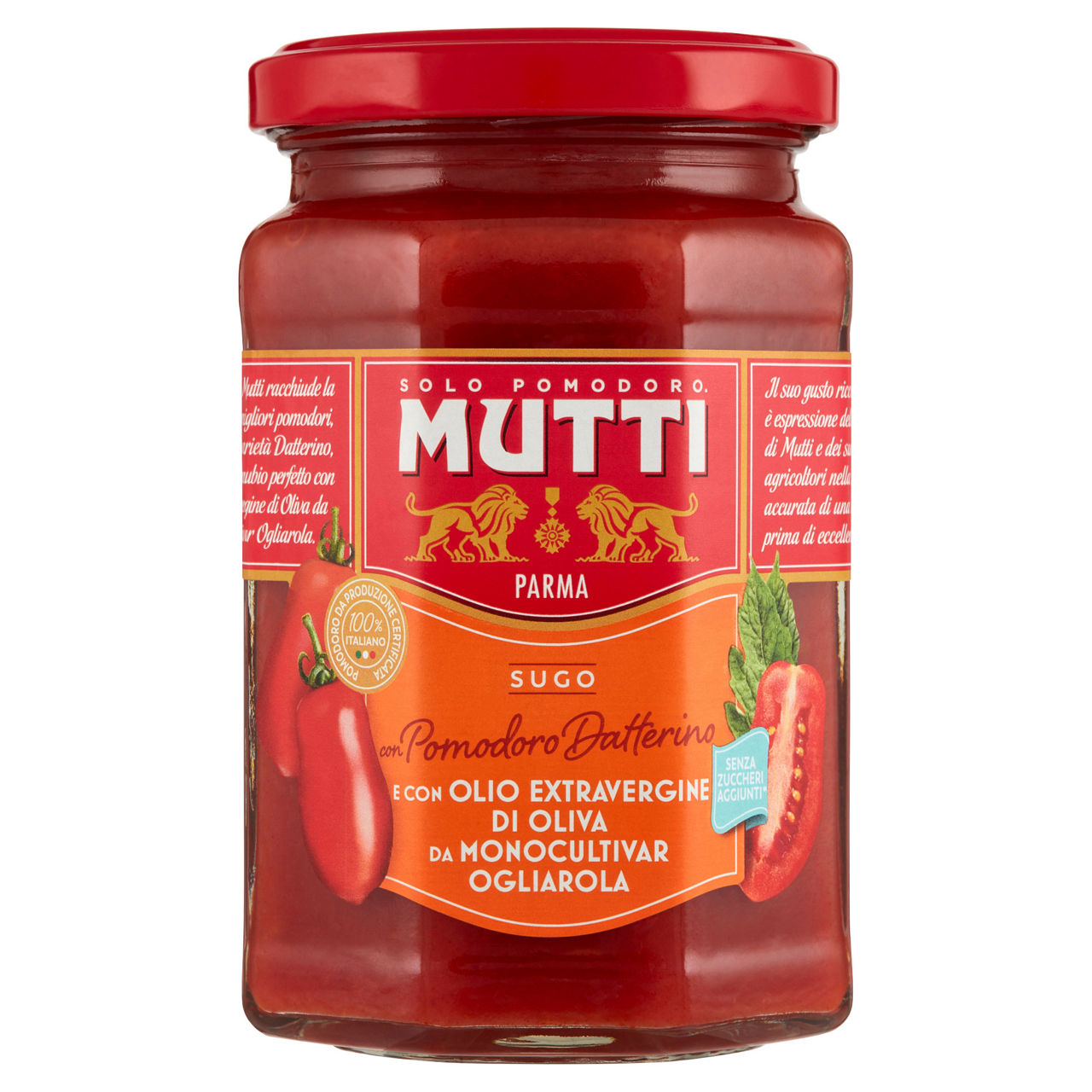 Sugo semplice con pomodoro Datterino 280 gr - Immagine 01