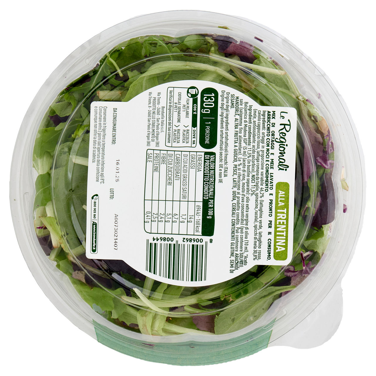 Insalata alla trentina con mele e noci 130 gr - Immagine 21
