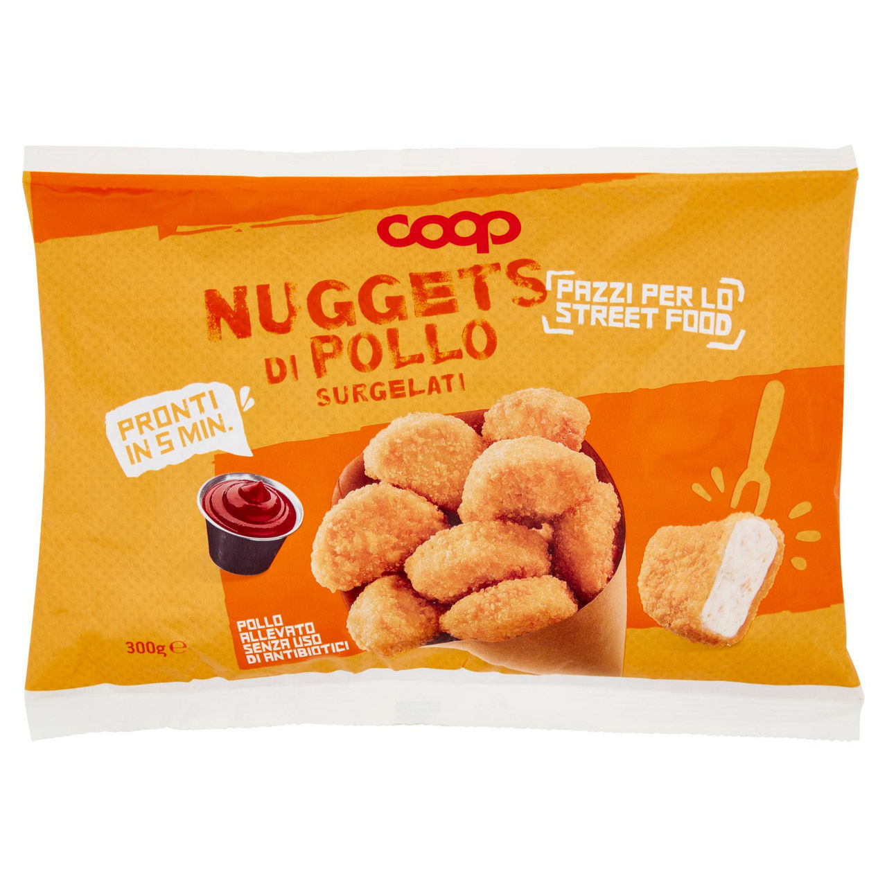 Nuggets di pollo surgelati 300 gr - Immagine 01