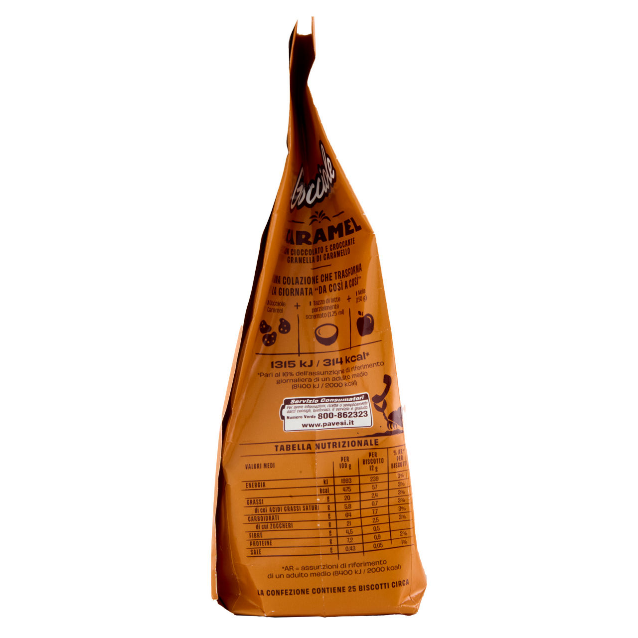 Biscotti Gocciole Caramel 300 gr - Immagine 21