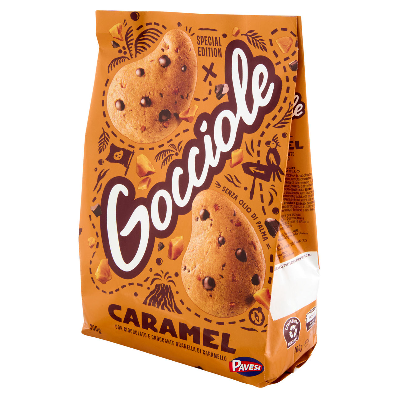 Biscotti Gocciole Caramel 300 gr - Immagine 31