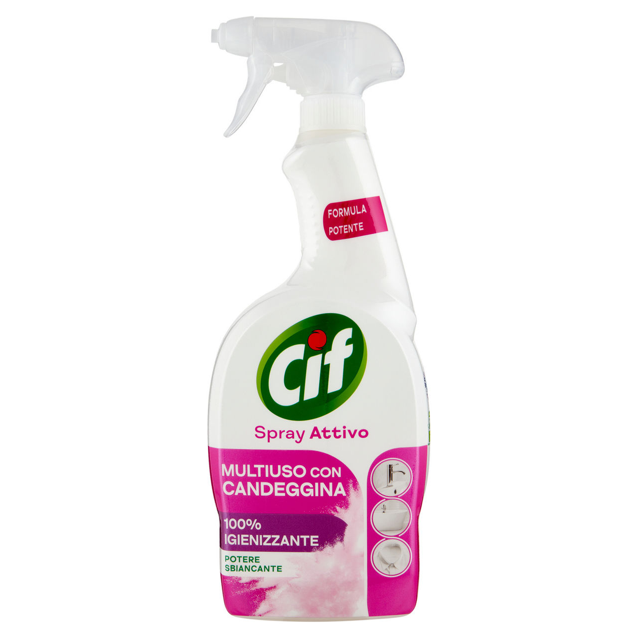 Detergente per superfici spray attivo candeggina 650 ml