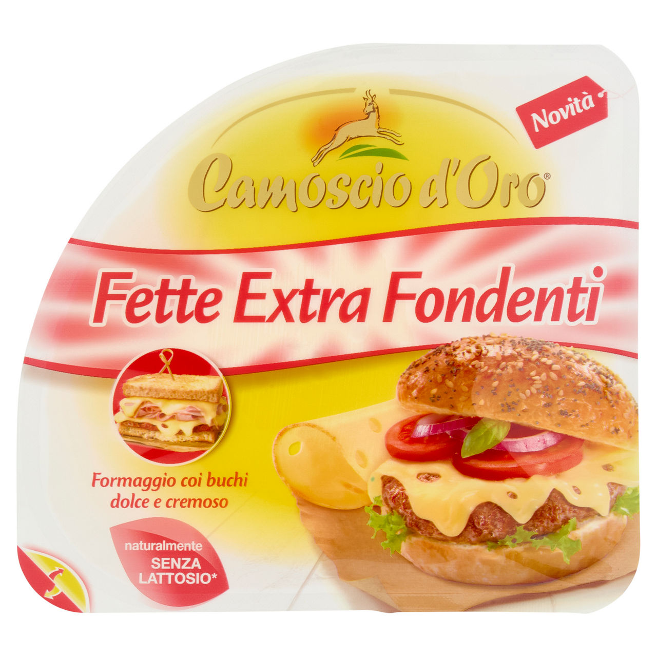 Formaggio morbido a fette extra fondenti 130 gr - Immagine 01