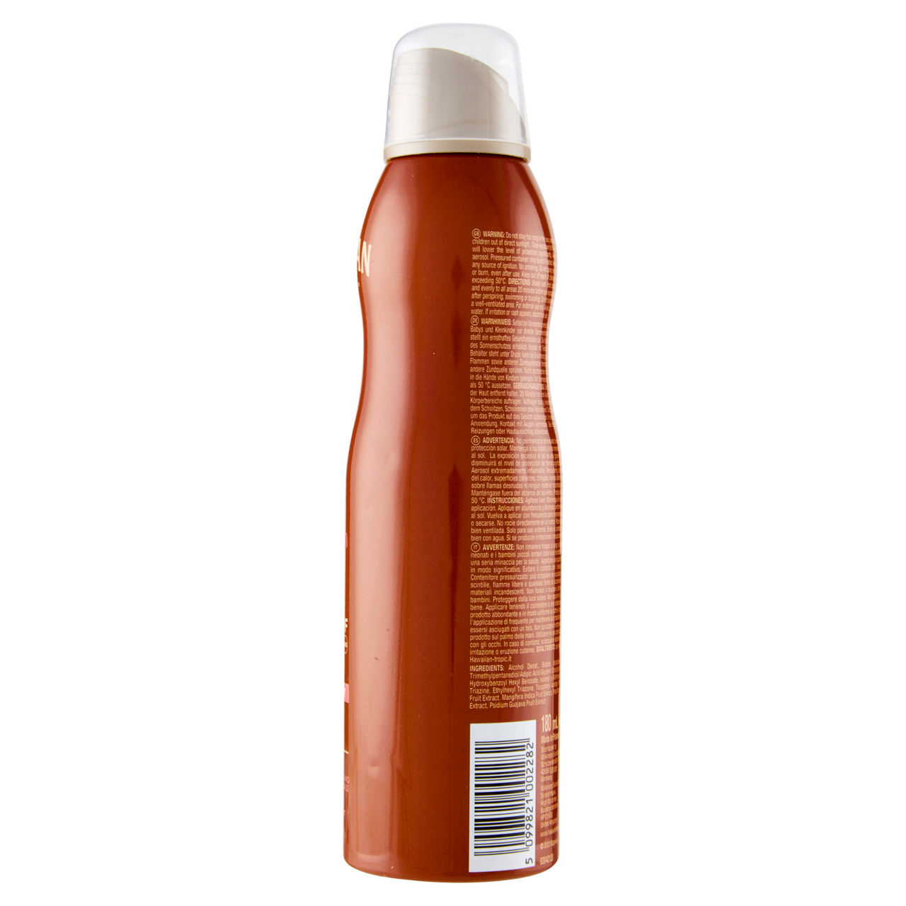 Olio solare secco spray hawaiian tropic coconut & mango spf 30 ml 180 - Immagine 41