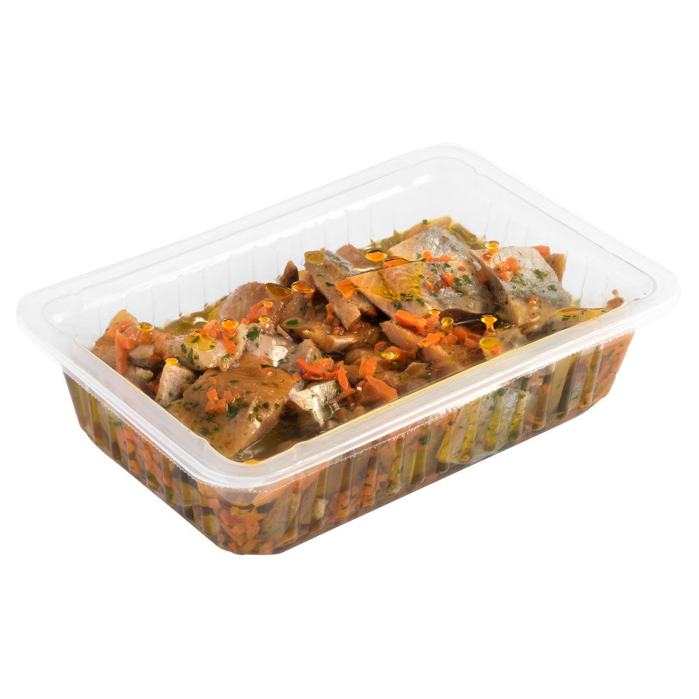 Filetti di aringhe con carote - Immagine 01