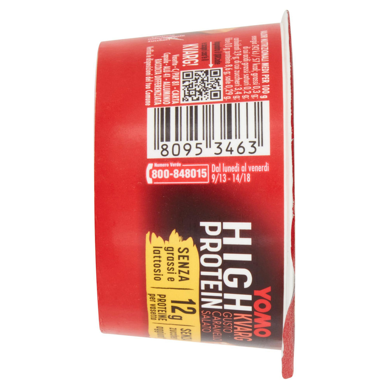 Yogurt proteico senza grassi al caramello salato 140 gr - Immagine 51