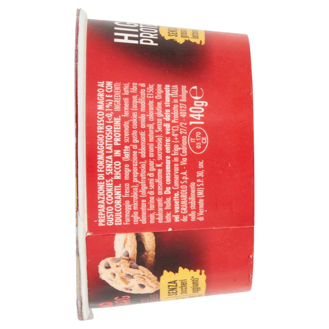 Yogurt proteico gusto biscotto 140 gr - Immagine 11